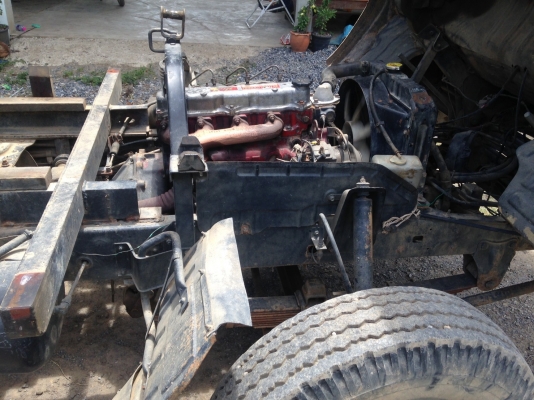 HINO 6 ล้อ ดั้มพ์ คอกเกษตร เครื่อง WO4D 117 แรง