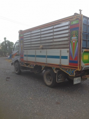 HINO 6 ล้อ ดั้มพ์ คอกเกษตร เครื่อง WO4D 117 แรง