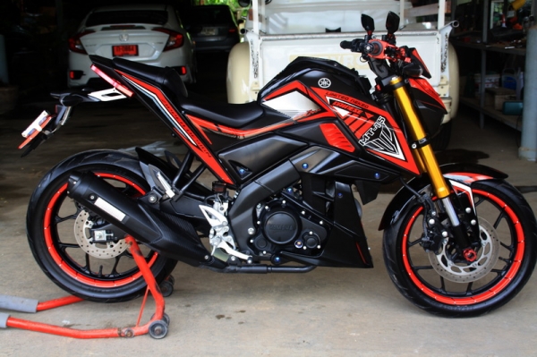 ขาย M-slaz ปี 2016 รถใหม่ 5 เดือน แต่งมาครบ สภาพสวย 78000