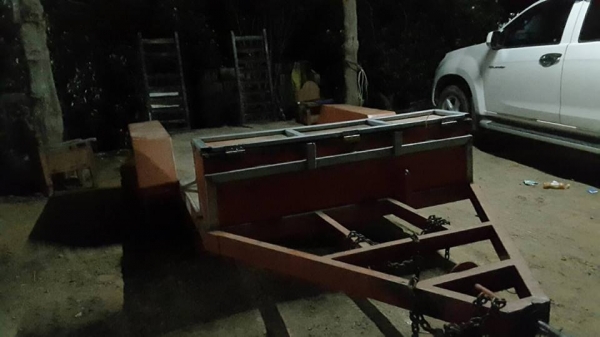 ขายหางลาก สาลี่ ใหญ่ใส่รถเกี่ยวKUBOTA 105 95 70ได้สภาพดี ลากใช้งานได้เลย