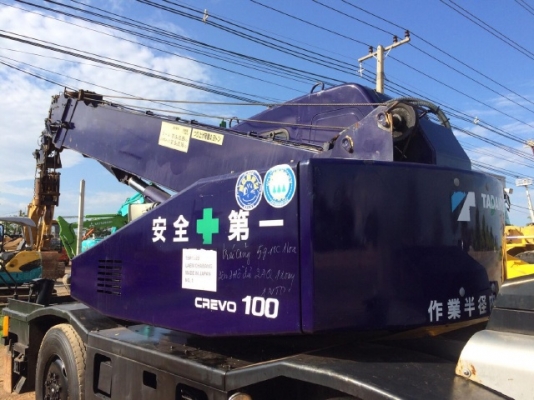ขายรถเครน TADANO TR100M-1 10ตัน ยกสูง 23.5 เมตร นำเข้าเองจากญี่ปุ่น สภาพสวยพร้อมใช้ มีVDOการทำงานครั