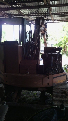 ขายแบคโฮคีบไม้ มิตซูบิชิ 55 แรง 4 สูบ เครื่องดี ปั๊มดี เอวแน่น แขนบิดได้ สวยๆๆ