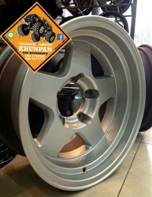 แม็คขอบ16  139.7 กว้าง8นิ้ว ออฟเซต-25 วงล่ะ3800 บาท
มีอย่างล่ะสี3ชุด