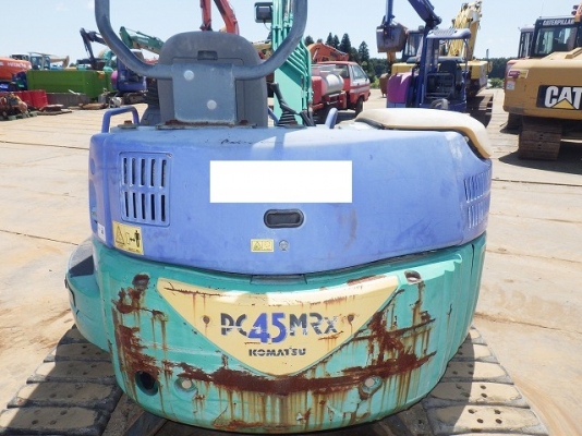 Komatsu PC45MR-1 เก่าญี่ปุ่น มีไลน์หัวเจาะ นำเข้าเองถึงไทยเร็วๆนี้