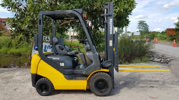 ขายด่วนรถยกKOMATSU FG18-21 ยก1.8ตันเสาสูง3เมตรยางตัน4เส้นชั่วโม่งทำงานน้อยแค่1180เองรถนอกนำเข้ายังไม่เคยใช้งานในเมืองไทยเลย=รุ่นใหม่ขายถูกๆๆ