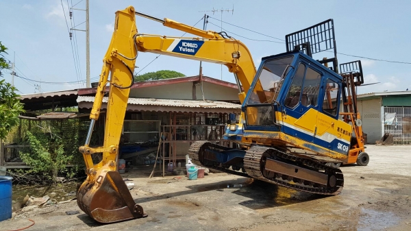 ขายด่วนรถแบคโฮKOBELCO-SK03=SK60รถนอกสถาพดีเดิมๆเพิ่งนำเข้ามายังไม่เคยใช้งานในเมืองไทยเลย