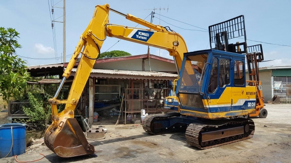 ขายด่วนรถแบคโฮKOBELCO-SK03=SK60รถนอกสถาพดีเดิมๆเพิ่งนำเข้ามายังไม่เคยใช้งานในเมืองไทยเลย