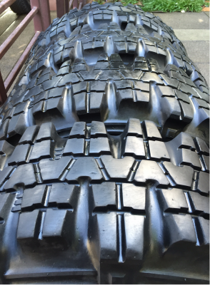 ยางตะขาบ Simex 34 10.5 R16 ดอกเยอะ พร้อมใช้งาน ราคาไม่แพง