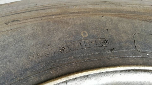 ขายยางTOYO 11R22.5 เก่าญี่ปุ่นพร้อมกระทะTOPY ยางปี2013