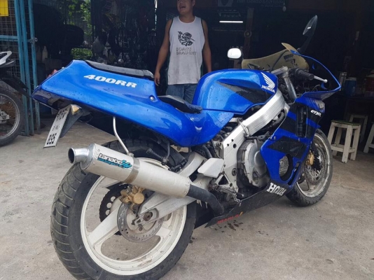 CBR400 ปี89 -ทะเบียนแท้ ชุดโอนครบ CBR400 ปี89 -ทะเบียนแท้ ชุดโอนครบ