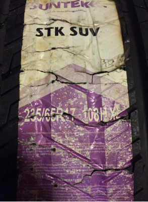 ยางใหม่ SUNTEK 235 65 17 ราคาเร้าใจ ยางใหม่ SUNTEK 235 65 17 ราคาเร้าใจ