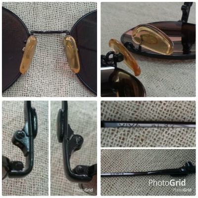 แว่นตาหยดน้ำ จอห์น เลนนอน ราชสีห์ดำ  Original SAFARI made in Australia