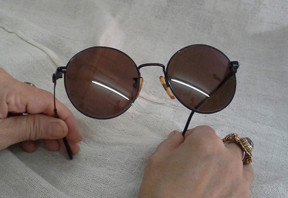 แว่นตาหยดน้ำ จอห์น เลนนอน ราชสีห์ดำ  Original SAFARI made in Australia