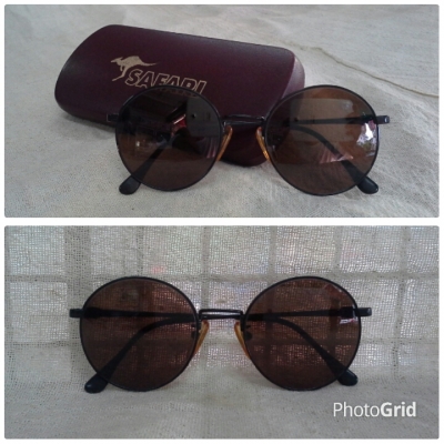 แว่นตาหยดน้ำ จอห์น เลนนอน ราชสีห์ดำ  Original SAFARI made in Australia