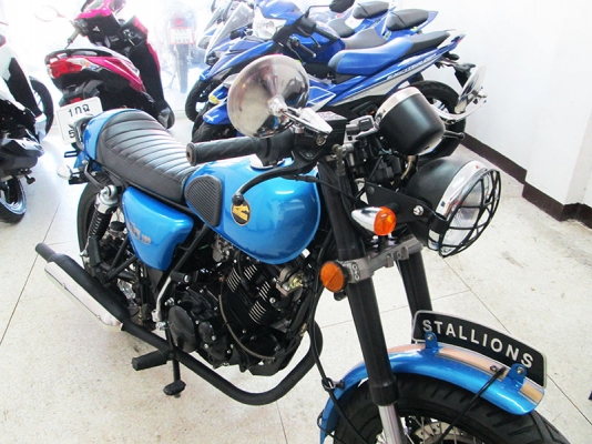 (โอนฟรี) ขาย Stallions Centaur 150 ไมล์แท้ 1287 กม รุ่นพิเศษ FILM Style พร้อมตะแกรงครอบไฟหน้า ปี 2015 (โอนฟรี) ขาย Stallions Centaur 150 ไมล์แท้ 1287 กม รุ่นพิเศษ FILM Style พร้อมตะแกรงครอบไฟหน้า ปี 2015