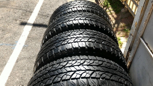 ล้อเล็บเหยี่ยว พร้อมยาง Yokohama 265 x 70 x 16 ATS