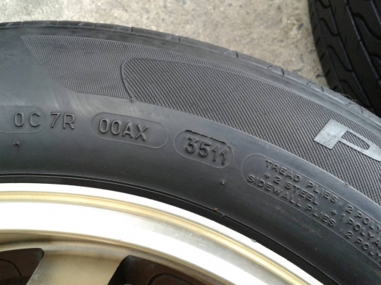 ขอบ16นิ้ว5รู114 พร้อมยาง สวยๆ 4 ล้อ ราคา 7900 บาท