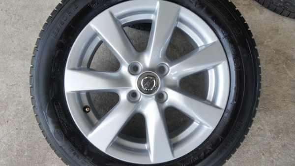 ขายล้อNISSAN ALMERA VL ยาง ปี1715  4 ล้อ