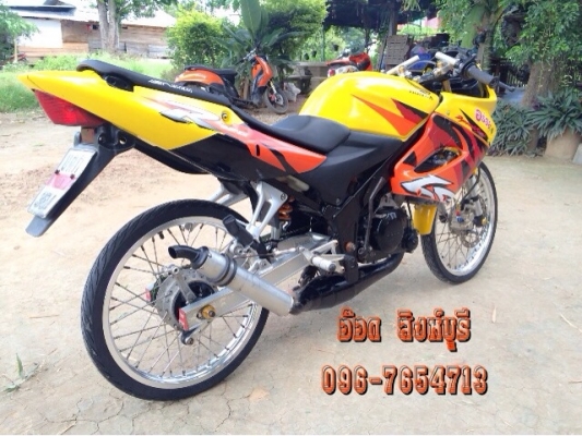 ขาย LS125 ตัวใหม่ปี02 แต่งเต็มเครื่องจบ ทะเบียนโอน 15,900 (ลดได้)