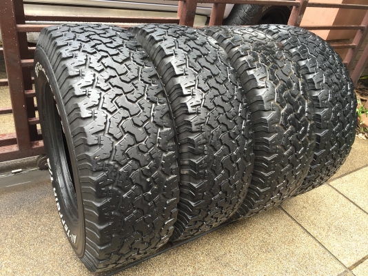 ยาง All BF Goodrich 265 75 16 ปี11 ดอกเยอะ พร้อมใช้งาน ราคาไม่แพง