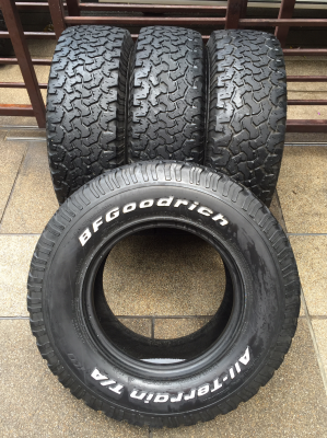 ยาง All BF Goodrich 265 75 16 ปี11 ดอกเยอะ พร้อมใช้งาน ราคาไม่แพง