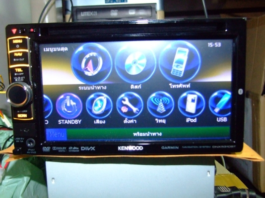 ขาย2ดิน kenwood dnx5310bt (GPS DVD USB Bluetooth)