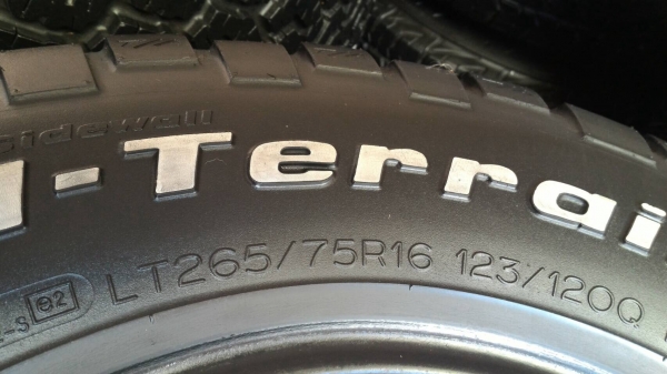 ขายยาง BF MUD KM2  265 x 75 x 16