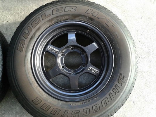 ขอบ16นิ้ว6รู พร้อมยาง สวยๆ 4 ล้อ ราคา 7900 บาท ขอบ16นิ้ว6รู พร้อมยาง สวยๆ 4 ล้อ ราคา 7900 บาท