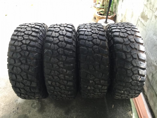 ขาย ยาง BF Km2 315/75/16 สภาพสวย ดอกเต็ม ไม่บั้ง ไม่เคยปะ 4เส้น