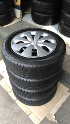 กะทะTOYOTA+Bridgestone RE080 185/60R15