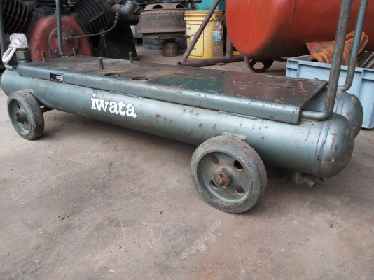 ถังพักลมสนาม แคปซูลคู่ iwata japan สวยงาม