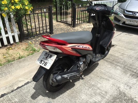ขาย HONDA CLICK 110 CC ปี 2006 เครื่องเดิม ทะเบียนพร้อมโอน