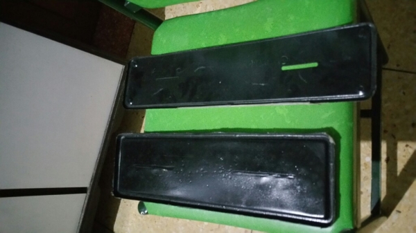 ขายแผ่นรองป้ายทะเบียน /8 หน้า หลัง ตรงรุ่น 
ชุบโครเมียม แล้ว
ด้านหลังทาน้ำยากันสนิม และ พ่นดำ ครับ

4500 บาท ราคา net นะครับ


0834301397
Line: surawat.hant