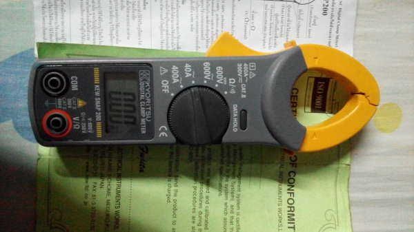 ขาย DIGITAL CLAMP METER ( Kew snap 200 )