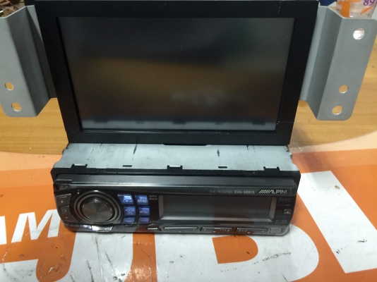 ขายวิทยุ ALPINE 9861E + จอภาพขนาด7"หน้ากาก+กล้องหลัง