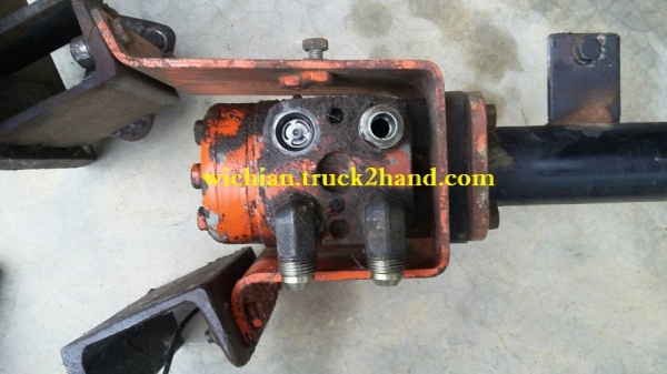 พี่หนุ่มมารับแล้วครับ ชุดพวงมาลัยเพาเวอร์ใส่รถไถฟอร์ด แบบมอเตอร์กระบอกไฮดรอลิกเลี้ยว เก่านอกครบชุดเอาไปติดตั้งได้เลย