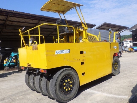 รถบด 9ล้อ KAWASAKI KR20D นำเข้าจากญี่ปุ่น สวยพร้อมใช้ โทร.086-348-2188 พง