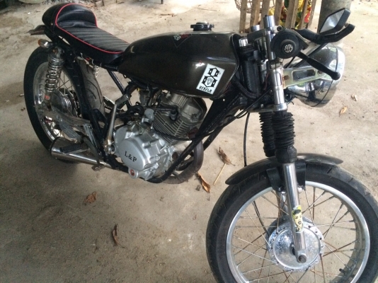 150cc แต่งคาเฟ่ สตาร์ทมือ