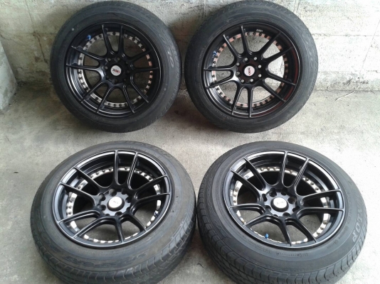 ขอบ15นิ้ว4รู100/114 พร้อมยาง สวยๆ 4 ล้อ ราคา 7500 บาท