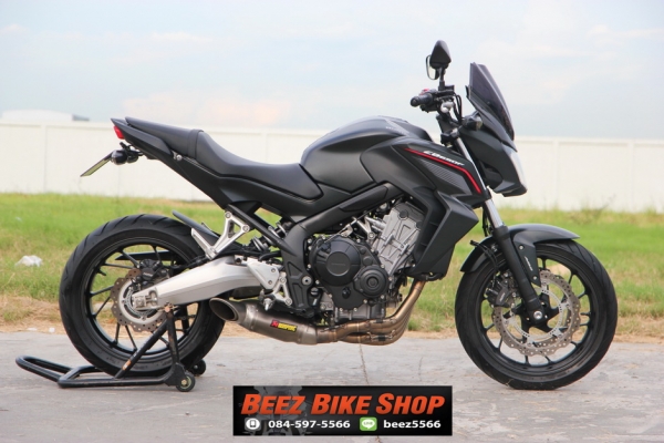 <<ดาวน์ 49,000>>ขาย HONDA CB650F ปี 2014 สภาพหล่อ สวยๆ ท่อakrapovic ทะเบียนพร้อมโอน