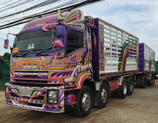 ขายรถพ่วง ISUZU DECA 360 กลางปี 56 กระบะดั้มอู่ซีทีทรัค ใส่ของได้ 30 ตัน สภาพเดิม