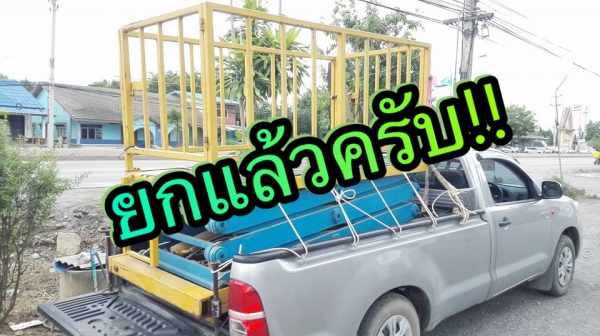** SOLD ** ลิฟท์โดยสาร X-Lift T.M.C. 500 kg.ยกสูง 5 เมตร ใช้ไฟบ้าน 220V สภาพใหม่ของสแปรโรงงาน