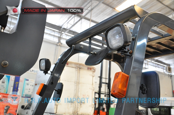 ขายรถโฟล์คลิฟท์มือสอง NISSAN รุ่น PJ02-301694 ราคา 195,000 บาท นำเข้าจากประเทศญี่ปุ่น 100\% ไม่เคยใช้งานในไทย