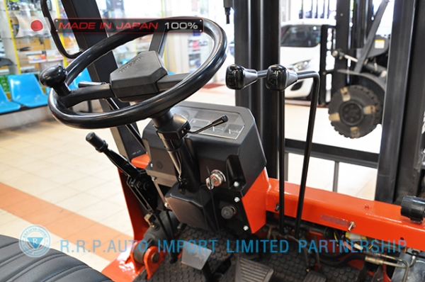 ขายรถโฟล์คลิฟท์มือสอง NISSAN รุ่น PJ02-301694 ราคา 195,000 บาท นำเข้าจากประเทศญี่ปุ่น 100\% ไม่เคยใช้งานในไทย