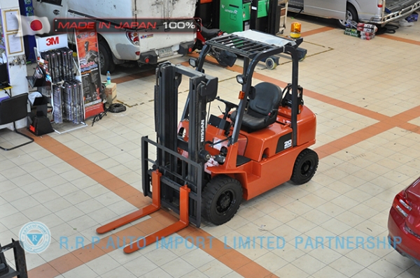 ขายรถโฟล์คลิฟท์มือสอง NISSAN รุ่น PJ02-301694 ราคา 195,000 บาท นำเข้าจากประเทศญี่ปุ่น 100\% ไม่เคยใช้งานในไทย