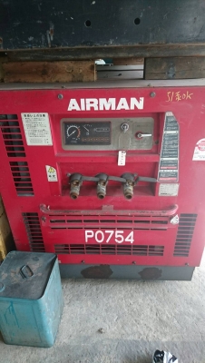 PDS175S #เครื่องปั๊มลม Airman 7 บาร์ 175cfm. มือสอง นำเข้าจากญีปุ่น by OEK