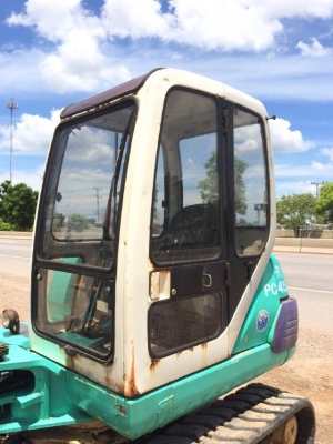 ขายรถแบคโฮ KOMATSU PC45-7 คอลโทรลสั้น ปั้มนิ้ว รถนอกนำเข้าเอง สภาพสวยพร้อมใช้งาน มีVDOการทำงานครับ