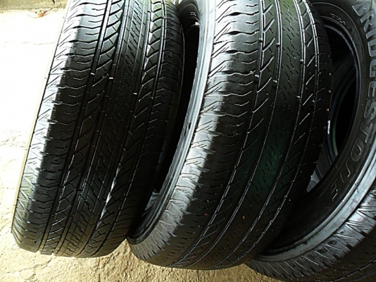 ยาง17กระบะสูง บริดสโตน265-65-R17 ปี15 &amp; ปลายปี13 (4เส้น 3,200)