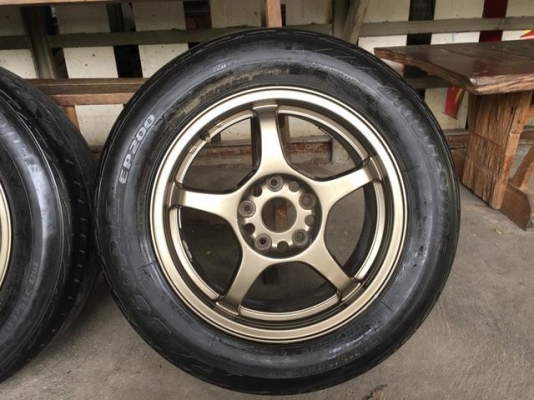 ขายแม็ก 16 4ล้อ พร้อมยาง BRIDGESTONE ปี 13 ดอกยางลึก สภาพพร้อมใช้