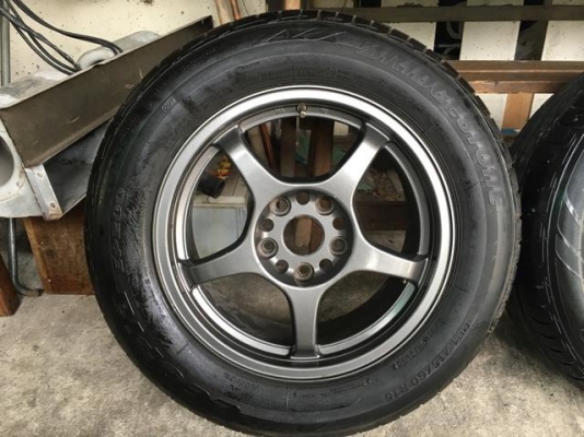 ขายแม็ก 16 4ล้อ พร้อมยาง BRIDGESTONE ปี 13 ดอกยางลึก สภาพพร้อมใช้